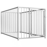 VidaXL Padoc de c&acirc;ini pentru exterior, 100 x 200 x 100 cm