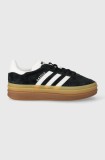 adidas Originals sneakers Gazelle Bold culoarea negru, IE0876