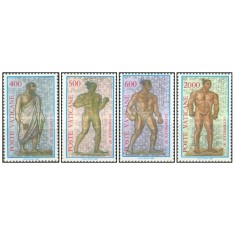 Vatican 1987 - Expo filatelic Olimpic, serie neuzata