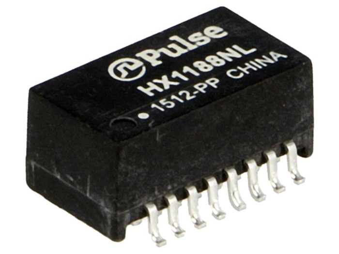 Transformator LAN SMD 1 Port