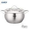 SEMIOALA INOX 20x11CM,3.3L, NICOLAI TAND, Heinner