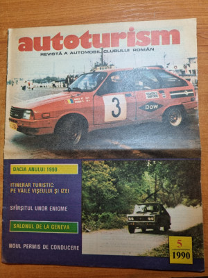 revista autoturism mai 1990-dacia anului 1990-art. viseu si valea izei foto