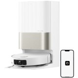 Aspirator robot Dreame X50 Ultra RLX85CE-6-WH, Aspirare uscata si cu spalare, Capacitate praf 3.2l, Capacitate apa curata 4.5l, Reumplere automata sol