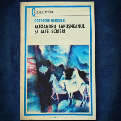 ALEXANDRU LAPUSANEANU SI ALTE SCRIERI - COSTACHE NEGRUZZI foto