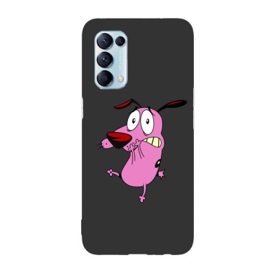 Husa compatibila cu Oppo A77, Viceversa, model Terrified Courage face, Silicon, TPU foto