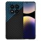 Husa pentru Xiaomi Redmi Note 14 Pro+ 5G, Techsuit, Carbonite FiberShell, Neagra Bleu