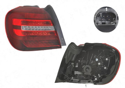 Stop spate lampa Mercedes Clasa Gla (X156), 01.2017-, spate, Stanga, partea exterioara; LED, AL (Automotive Lighting) foto