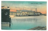 4795 - BRAILA, Harbor, ship, Romania - old postcard, CENSOR - used - 1917, Circulata, Printata