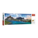Cumpara ieftin Puzzle Trefl Panoramic - Arhipeleagul norvergian Lofoten, 500 piese