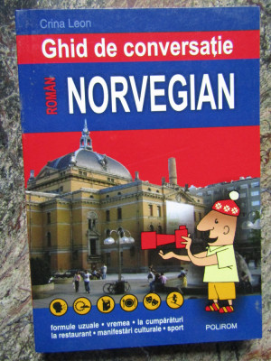 Ghid de conversatie roman-norvegian - Crina Leon foto