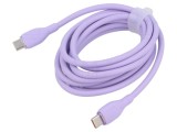 Cablu USB C Baseus High Speed 2m 100W USB 2.0, mufă dublă
