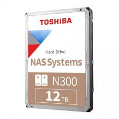 HDD intern Toshiba N300, 3.5'', 12TB, SATA/600, 7200RPM, 256MB cache, Bulk