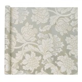 Folie Autocolant Mobilă, Damask, PVC, Bej Argintiu, Rola 45x200cm, Oem