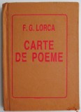 Carte de poeme &ndash; Federico Garcia Lorca