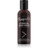 Pomp &amp; Co Hydrating Shave Cream cremă pentru bărbierit 25 ml