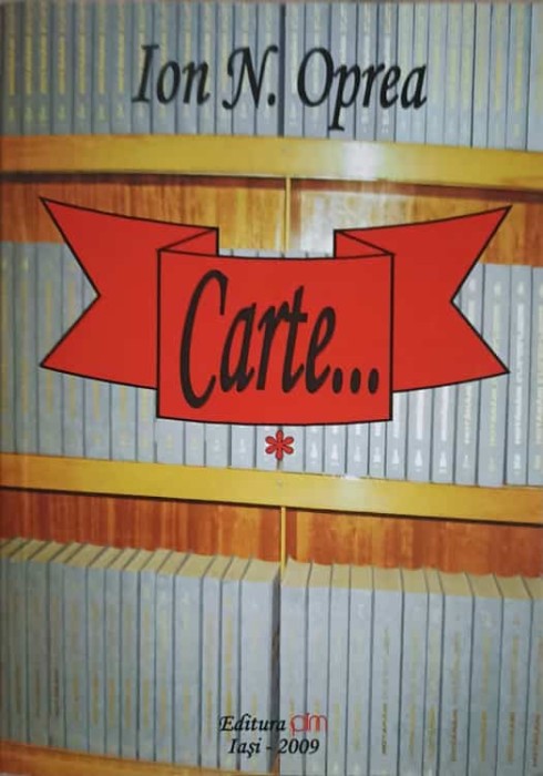 CARTE... VOL.1-ION N. OPREA-246796