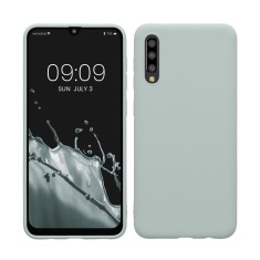 Husa Kwmobile pentru Samsung Galaxy A50, Verde deschis, Silicon, KWM000009SZ017C