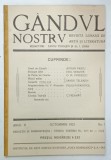 GANDUL NOSTRU , REVISTA LUNARA DE ARTA SI LITERATURA , NR. 8 , 1923