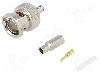 Conector BNC, 75&Omega;, tata, aurit, AMPHENOL - B1121E1-ND3G-6-75