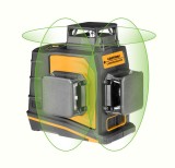 Nivela Laser 3D Tolsen, Osram, 3x360&deg;, Verde, 520nm, Acumulator USB, IP54, Trepied inclus, Precizie &plusmn;3mm/10m