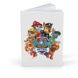 Agenda/Jurnal pentru copii, 100 file, foaie alba, Patrula Catelusilor (Paw Patrol)
