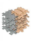 Covoras ortopedic senzorial puzzle Set Natura, Muffik