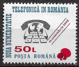C1380 - Romania 1999 - Comunicatii(1/5) neuzat,pertecta stare, Nestampilat