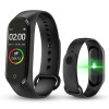 Bratara Fitness M4 Band, HR, Notificari, Pedometru, Bluetooth, Negru