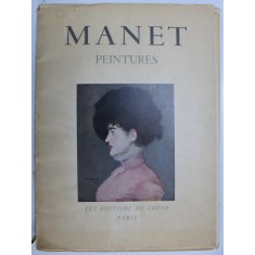 MANET PEINTURES , introduction de FRANCOIS MATHEY , 1949
