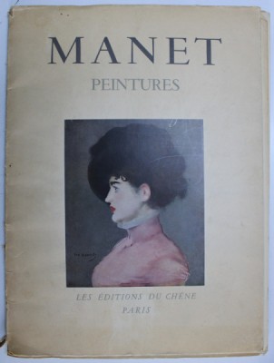 MANET PEINTURES , introduction de FRANCOIS MATHEY , 1949 foto