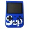 Consola Game Box, Micro-USB, Multiplayer, portabila, cu 400 de jocuri, retro, albastru