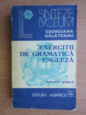 Exercitii de gramatica engleza - Georgiana Galateanu foto