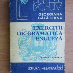 Georgiana Galateanu - Exercitii de gramatica engleza