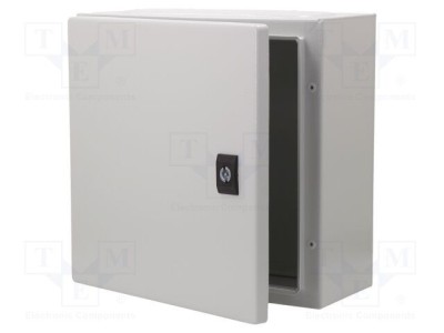 Carcasă montare pe perete SCHNEIDER ELECTRIC 300mm x 300mm x 150mm oţel gri foto