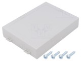 Carcasă Universală ABS Gri Deschis 109x147x32.6mm