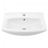 Lavoar incastrat Cersanit Cersania K11 - 0046, alb, dreptunghiular, 60.5 cm