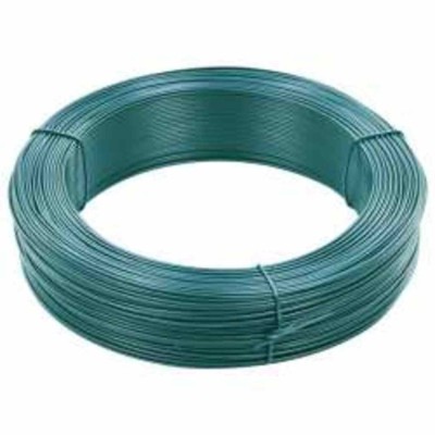 vidaXL Fir tensionare pentru gard 250 m 2,3/3,8 mm verde &amp;icirc;nchis, oțel foto