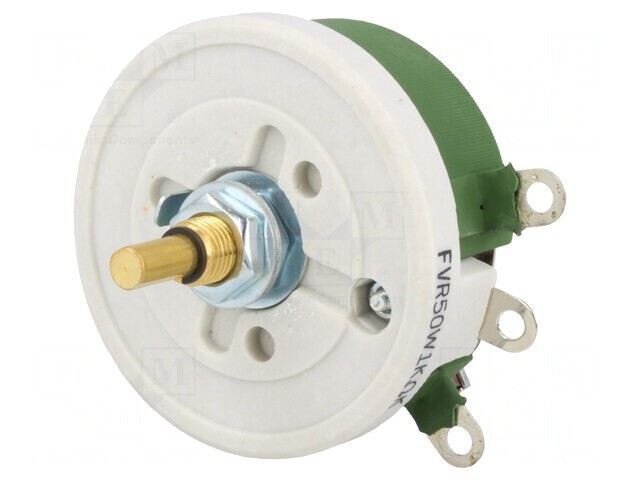 Potentiometru axial 1k&Omega; 50W &plusmn;10% 6mm