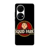 Husa compatibila cu Huawei P50 model Squid park, Silicon, TPU, Viceversa, Transparent, Carcasa