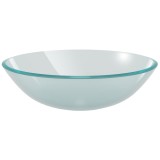 Cumpara ieftin Chiuveta din sticla securizata, 42 cm, matuita