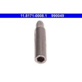 Surub ghidaj etrier frana Ate 11817100081, 12mm, filet ext. M9, lungime 54.9 mm,1 buc