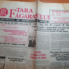 ziarul tara fagarasului 3 iulie- 9 iulie 1998-interviu cu actorul mihai giuritan