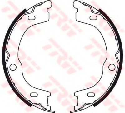 Set saboti frana, frana de mana KIA SORENTO I (JC) (2002 - 2009) TRW GS8784 foto
