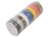 Bandă Electroizolantă 15mm x 10m Multicolora