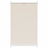 Cumpara ieftin Jaluzea plisata, crem, 80x100 cm