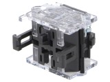 Element de contact 22mm pentru placa frontală - EAO, 10A, NC