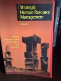 STRATEGIC HUMAN RESOURCE MANAGEMENT - A. READER