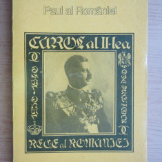 Paul al Romaniei - Carol al II-lea Rege al Romaniei (1991, autograf)