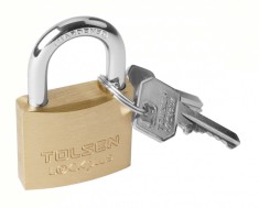Lacat din alama 40mm, Industrial LOCKplus, Tolsen foto
