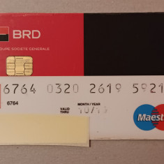 M1 R1 - Card bancar vechi 102 - piesa de colectie